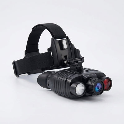 Night Vision Goggles Built for Hunting, 8X Digital Zoom, Head-Mounted Design, Built-In Compass