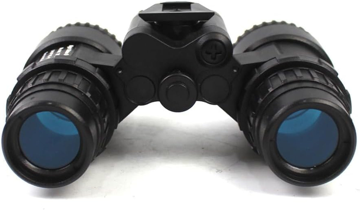 Tactical Binocular Night Vision Dummy Model PVS15 with NVG Stand Mount, Helmet No Function Night Vision Goggles Model Kit for Cosplay Prop Display