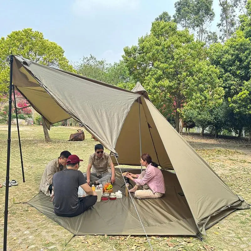 Camping Tent Carpet Mat Octagonal Camping Ground Sheet Octagonal Outdoor Waterproof Camping Tent Mat for Camping Picnics