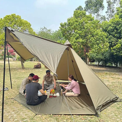 Camping Tent Carpet Mat Octagonal Camping Ground Sheet Octagonal Outdoor Waterproof Camping Tent Mat for Camping Picnics