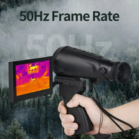 Thermal Monocular Hunting 256X192 50Hz Infrared Thermal Imaging Night Monocular IP66 Photo Video Recording App Connectivity