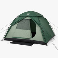 Tent 4 Person Tents for Camping with 2 Doors & Rainfly | Portable Waterproof & Windproof Tents, Large Mesh Ventilation, Easy Setup Family Tent for Camping, Hiking and Backpacking — Studio Shot