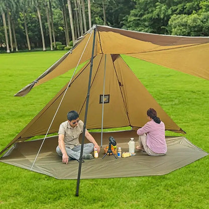 Camping Tent Carpet Mat Octagonal Camping Ground Sheet Octagonal Outdoor Waterproof Camping Tent Mat for Camping Picnics