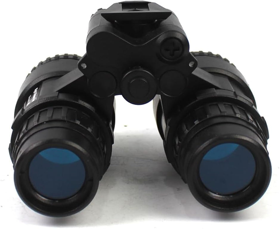 Tactical Binocular Night Vision Dummy Model PVS15 with NVG Stand Mount, Helmet No Function Night Vision Goggles Model Kit for Cosplay Prop Display