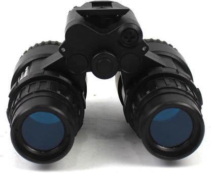 Tactical Binocular Night Vision Dummy Model PVS15 with NVG Stand Mount, Helmet No Function Night Vision Goggles Model Kit for Cosplay Prop Display