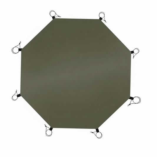 Camping Tent Carpet Mat Octagonal Camping Ground Sheet Octagonal Outdoor Waterproof Camping Tent Mat for Camping Picnics