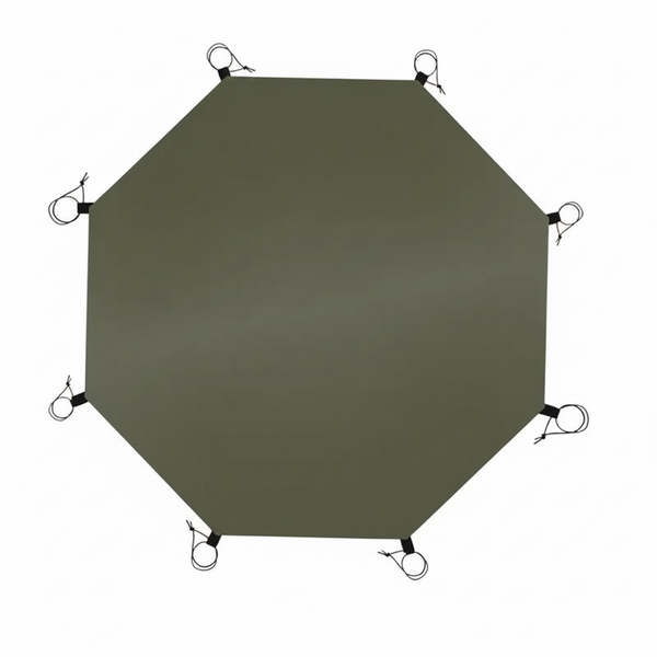 Camping Tent Carpet Mat Octagonal Camping Ground Sheet Octagonal Outdoor Waterproof Camping Tent Mat for Camping Picnics